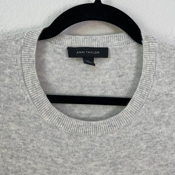 Ann Taylor Womens Large Side Button Sleeveless Sweater Wool Blend Knit Vest Top - Picture 5 of 10